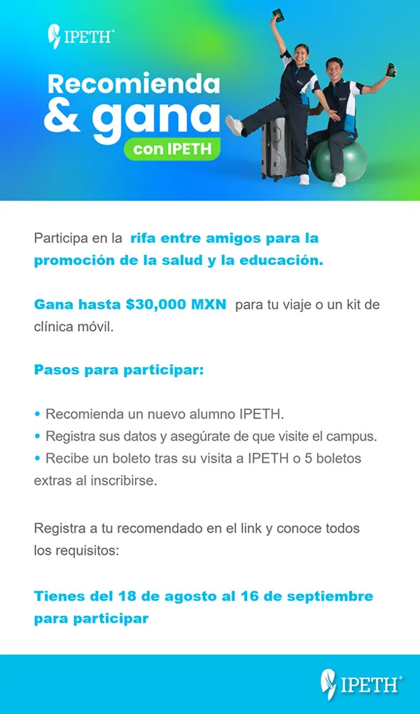 Correo de la campaña Recomienda & gana de IPETH