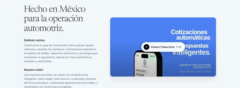 Sección: hecho en México para la operación automotriz